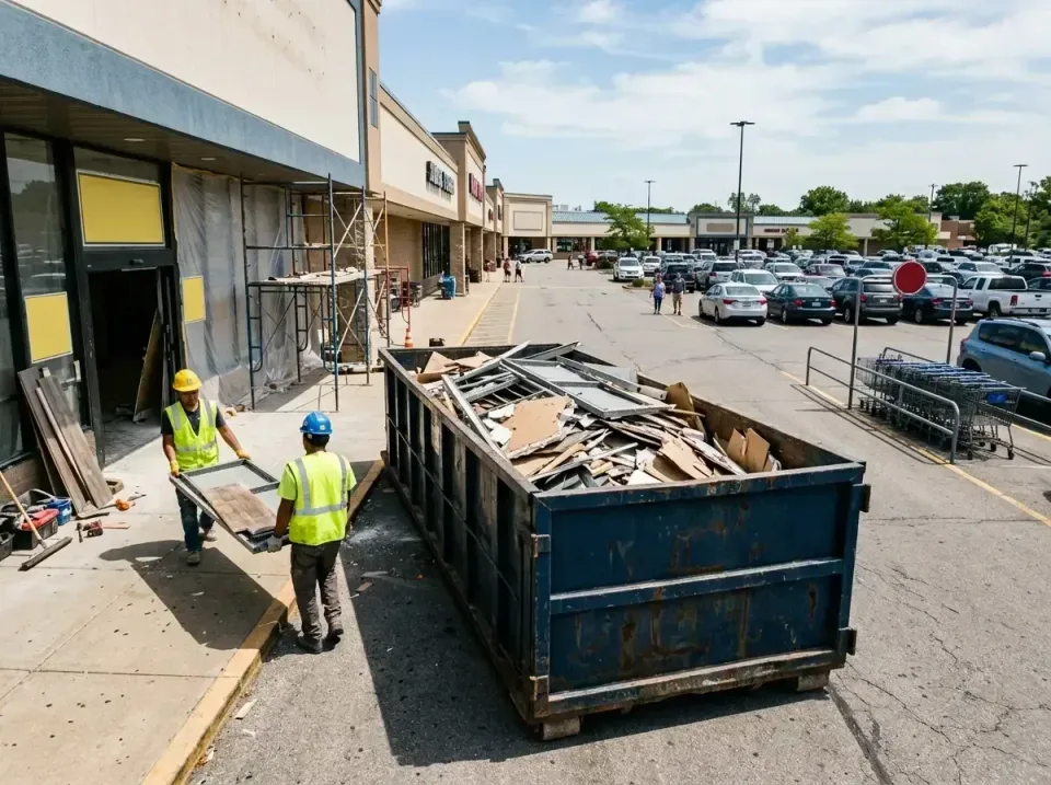 retail-store-renovation-debris-003 — frequently asked questions, Roll-off Dumpster Rentals in Bunker Hill, OR